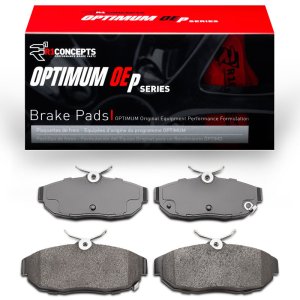 Ford Mustang Brake Pads - Rear - R1 Concepts - Optimum OE - `12-`14